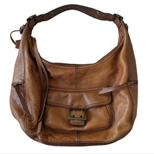 Banana Republic Y2K brown slouchy shoulder bag